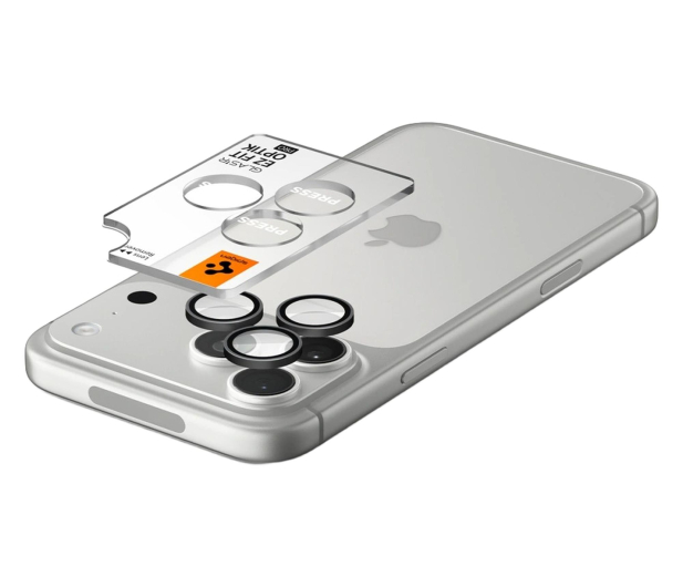 Spigen Glass tR EZ Fit Optik Pro 2 Pack do iPhone 18 Pro Max/18 Pro - 1586473 - zdjęcie 4